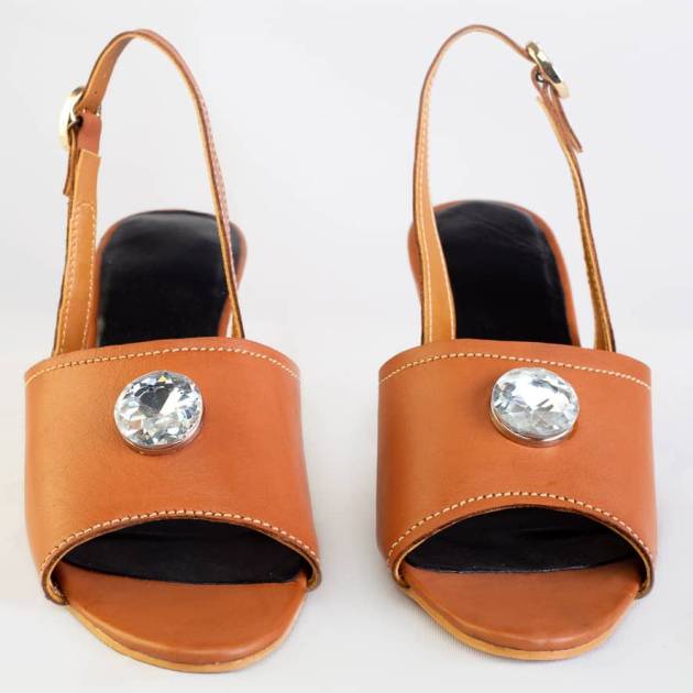 Fetah Transparent Heel With Accessory